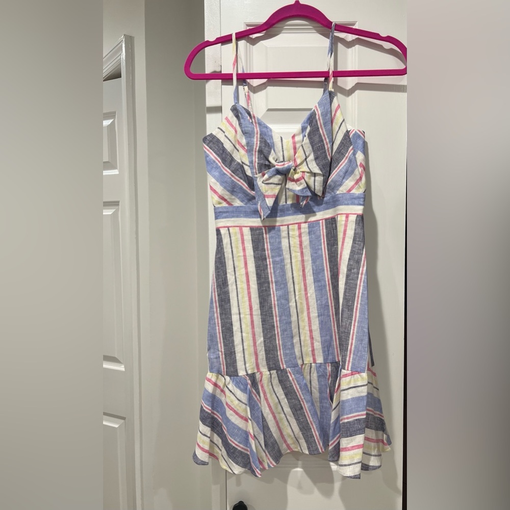 Parker striped dress.